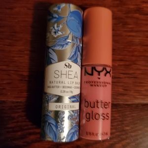 NWT Brand New NYX butter gloss and Lip balm